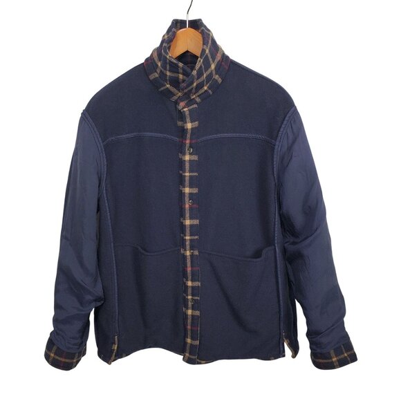 Brooks Brothers Mens M Jacket Plaid Wool Blend Short Coat Plaid Check Heritage - Picture 12 of 15